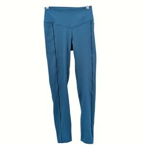 Victoria's Secret PINK‎ Active Teal Leggings High Rise Pocket Workout Tights XS